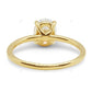 Oval Cut Lab Grown Diamond Rose Gold Ring