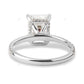 Radiant Cut Cluster Rose Gold Lab Grown Diamond Ring