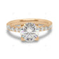 Lab Grown Diamond Rose Gold Stylish Ring