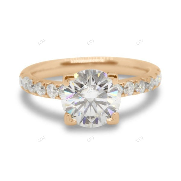 Lab Grown Diamond Rose Gold Stylish Ring