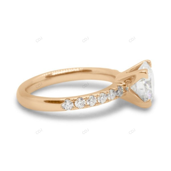 Lab Grown Diamond Rose Gold Stylish Ring