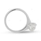 Solitaire Solid Gold Lab Grown Diamond Ring