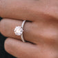 Rose Gold Lab Grown Diamond Engagement Ring
