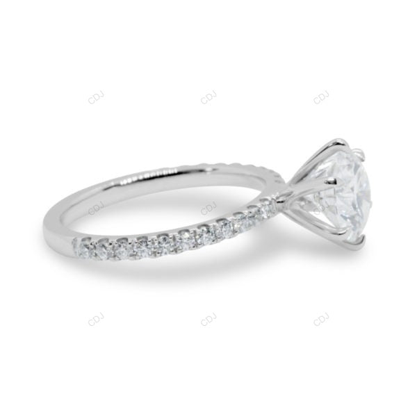Rose Gold Lab Grown Diamond Engagement Ring