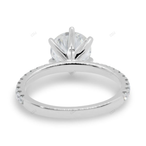Rose Gold Lab Grown Diamond Engagement Ring