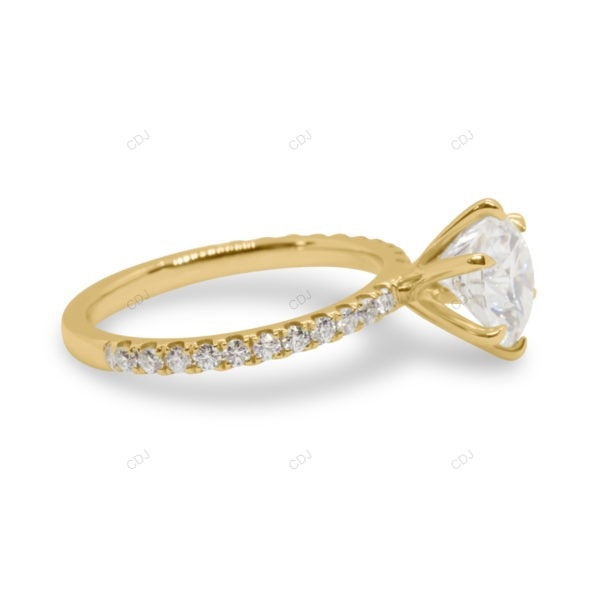 Rose Gold Lab Grown Diamond Engagement Ring