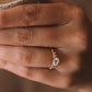 Rose Gold Lab Grown Diamond Cluster Ring