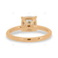 Cushion Cut Lab Grown Diamond Solitaire Ring
