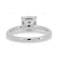 Cushion Cut Lab Grown Diamond Solitaire Ring