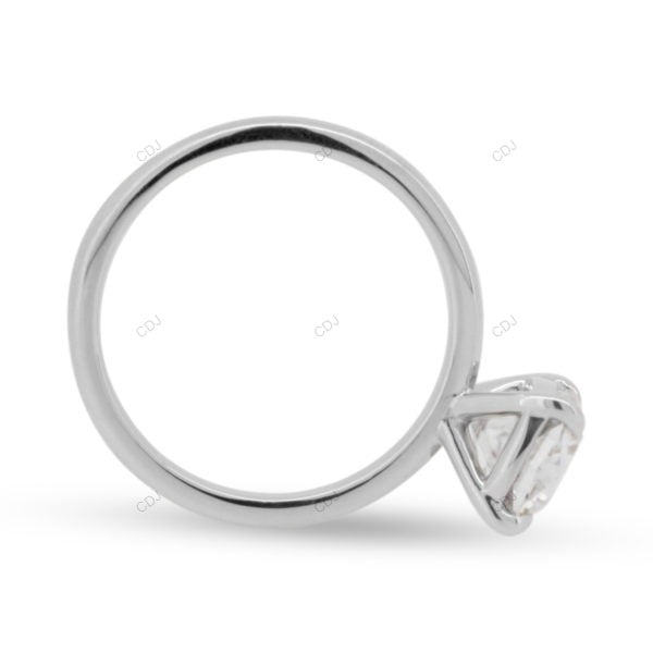 Cushion Cut Lab Grown Diamond Solitaire Ring