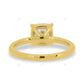 Cushion Cut Lab Grown Diamond Solitaire Ring