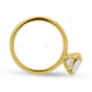 Cushion Cut Lab Grown Diamond Solitaire Ring