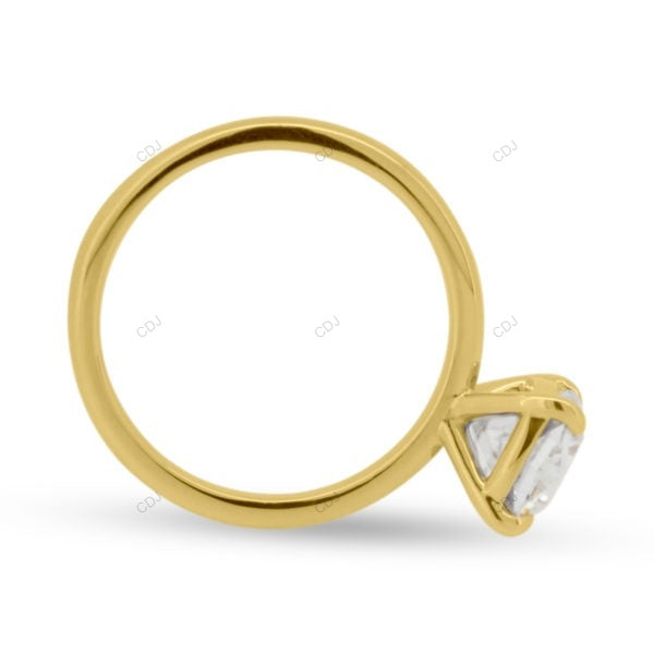 Cushion Cut Lab Grown Diamond Solitaire Ring