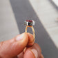 10K Gold Heart Shape Ruby Solitaire Ring