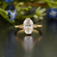 Oval Lab-Grown Diamond Solitaire Ring