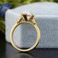 Oval Lab-Grown Diamond Solitaire Ring