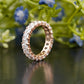 Emerald Moissanite Diamond Full Eternity Band customdiamjewel