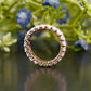 Emerald Moissanite Diamond Full Eternity Band customdiamjewel