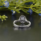 Lab-Grown Diamond Pavé Halo Ring