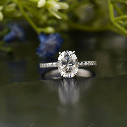 Lab-Grown Diamond Pavé Band Ring