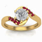 2.22 CTW Round Cut Prong Set Engagement Ring