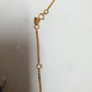 10K Yellow Gold 3.25 CTW Pear Cut Lab-Grown Diamond Dangle Station Necklace