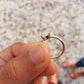 2.00 CTW Oval Cut Lab Grown Diamond Engagement Ring