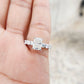 2.66 CTW Emerald Lab-Grown Diamond Engagement Ring