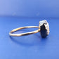Old Mine Cut Lab Grown Diamond Solitaire Ring