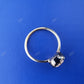 Old Mine Cut Lab Grown Diamond Solitaire Ring