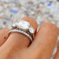 5.30 CTW Lab-Grown Diamond Bridal Ring Set