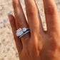 5.30 CTW Lab-Grown Diamond Bridal Ring Set