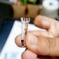 14K Rose Gold 1.30 CTW Lab-Grown Milgrain Engagement Ring
