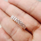 10K Yellow Gold 1.05 CTW Oval Cut Lab-Grown Half Eternity Band