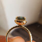 3.56 CTW Cushion Cut Blue Moissanite Halo Engagement Ring
