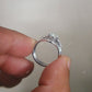 10K White Gold 1.51 CTW Lab-Grown Bridal Ring Set - customdiamjewel