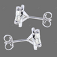 Halo Setting Lab Grown Diamond Stud Earrings