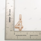 Baguette Moissanite Number 4 Pendant Hip Hop Pendent customdiamjewel