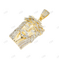 925 Silver Moissanite Iced Out Jesus Pendant Hip Hop Pendent customdiamjewel