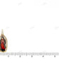 Enamel Mother Mary Lab Grown Diamond Yellow Gold Pendant hip hop jewelry CustomDiamJewel