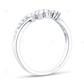 Handmade Lab Created Diamond Solid Gold Wedding Band