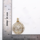 Iced Out Moissanite Circle 925 Silver Pendant Hip Hop Pendent customdiamjewel