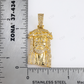 1.03 CTW Rapper Style 925 Silver Moissanite Jesus Head Pendant Hip Hop Pendent customdiamjewel