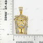 925 Silver Moissanite Iced Out Jesus Pendant Hip Hop Pendent customdiamjewel