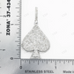 Leaf Iced Out 925 Silver Moissanite Pendant Hip Hop Pendent customdiamjewel