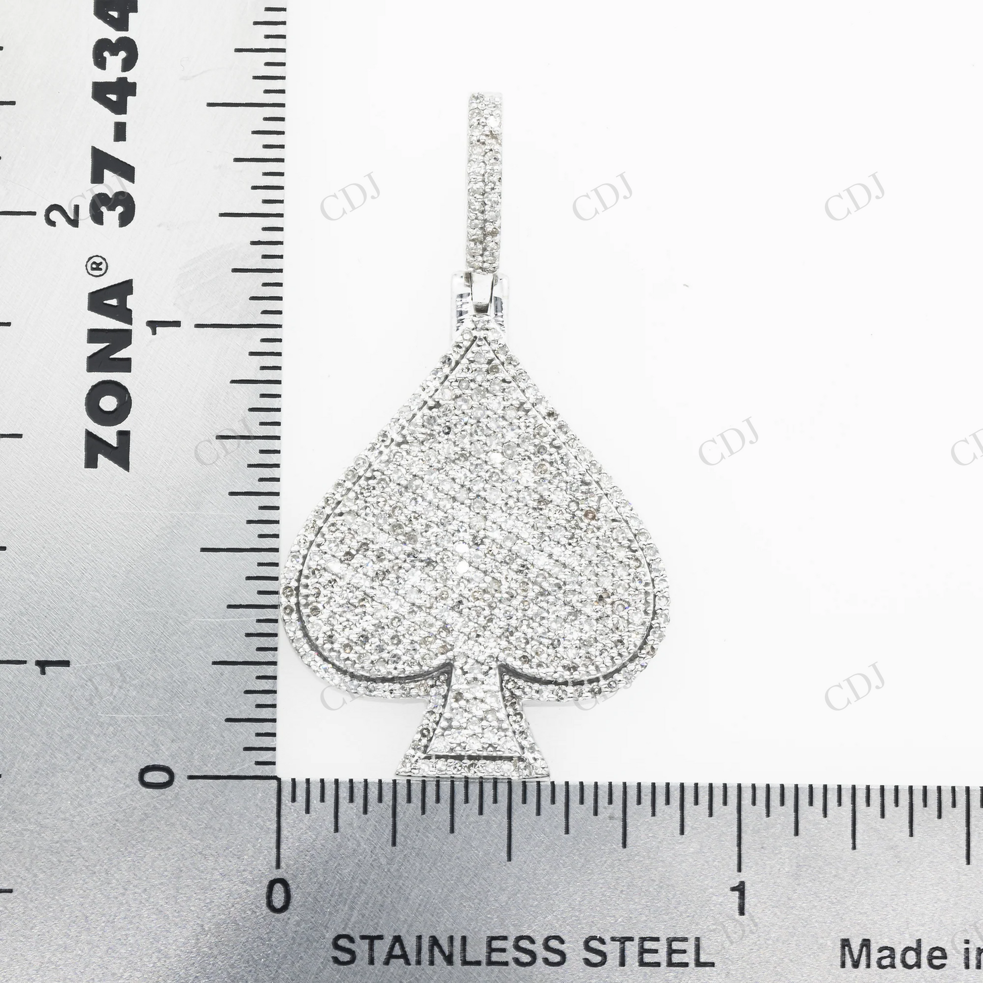 Leaf Iced Out 925 Silver Moissanite Pendant Hip Hop Pendent customdiamjewel
