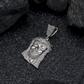 925 Sterling Silver Moissanite Fully Iced Out Christian Pendant Hip Hop Pendent customdiamjewel