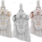 59.17 CTW Iced Out Lab Grown Diamond Unique Jesus Pendant hip hop jewelry CustomDiamJewel