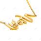 925 Silver Custom Name Moissanite Pendant Hip Hop Pendent customdiamjewel
