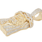 Lab Grown Diamond Gold Jesus Iced Out Handmade Pendant hip hop jewelry CustomDiamJewel